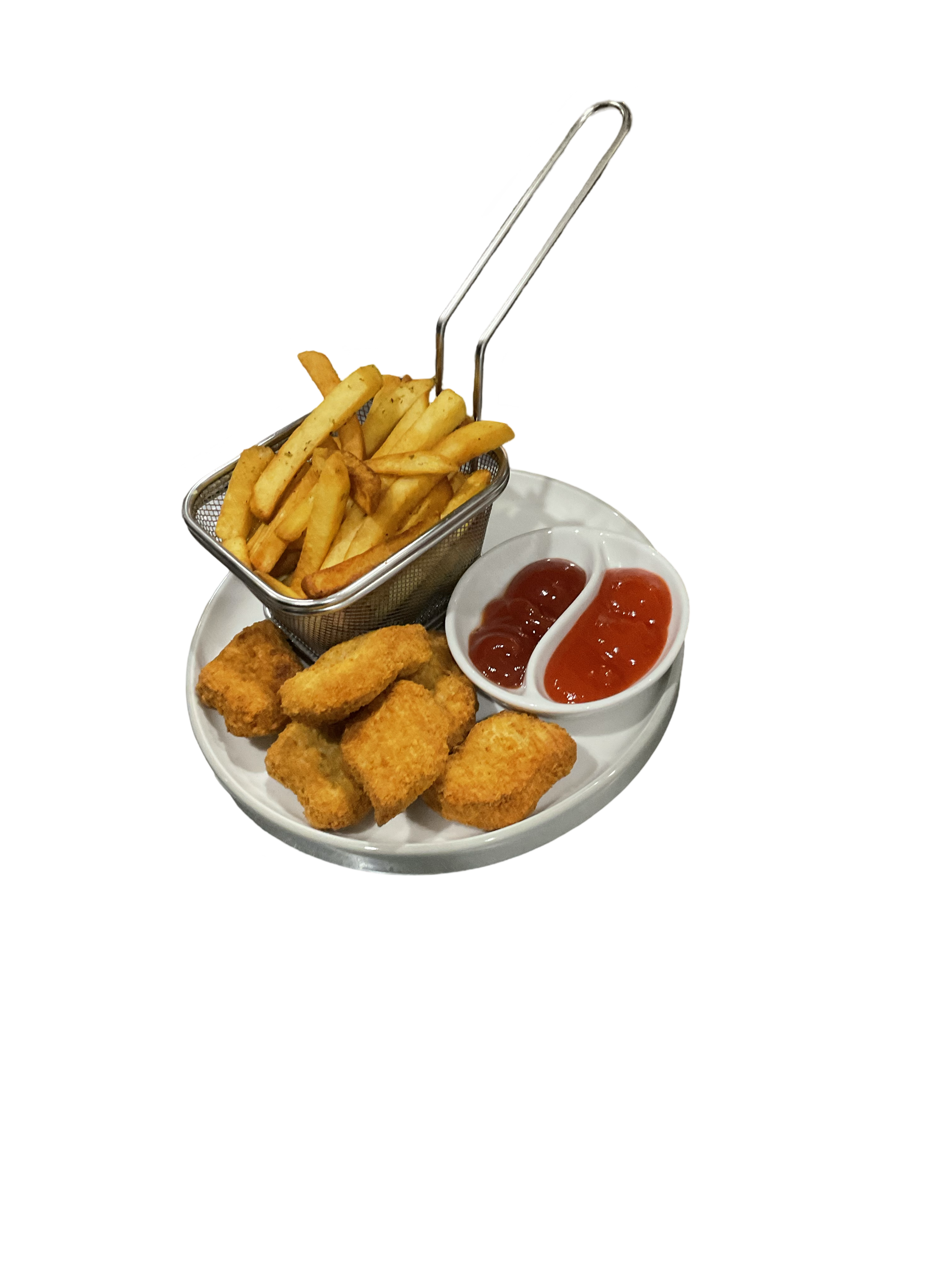 nugget and chips